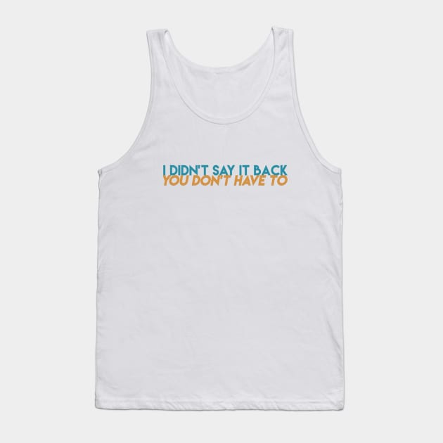 STYDIA QUOTE 6.10 Tank Top by strawberryplanet